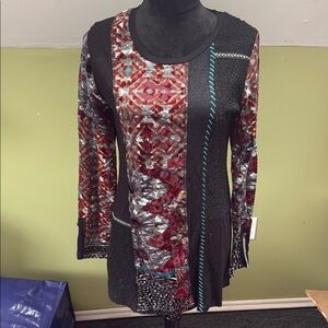 Multicolor Patchwork Dress